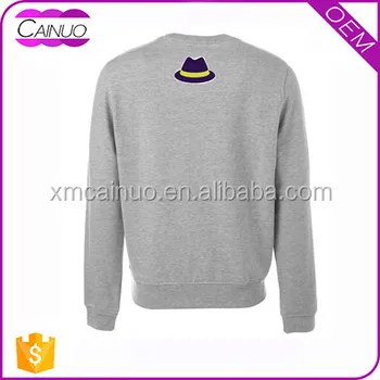 Back Logo Printing Custom Sweatshirts No Minimum Wholesale - Buy Custom Sweatshirt,Custom ...
