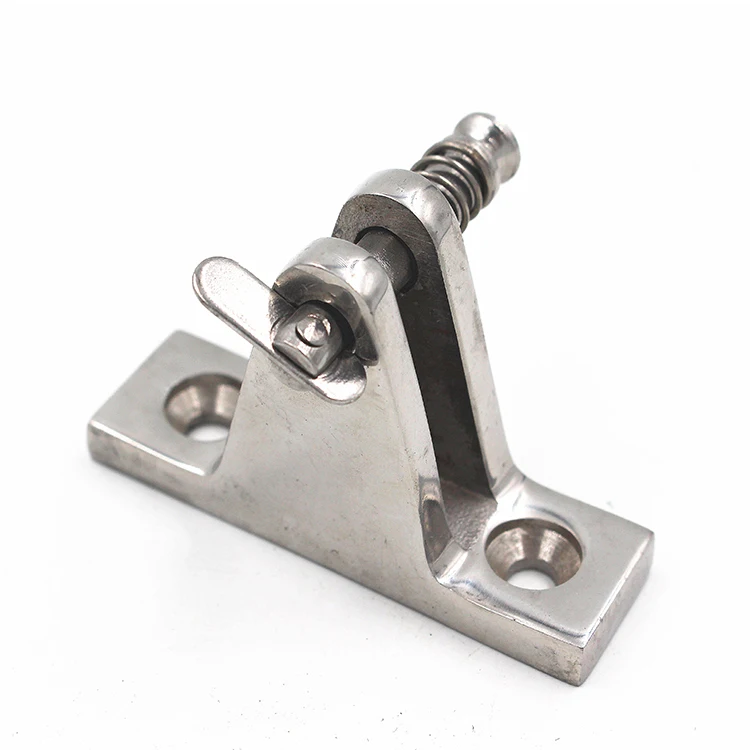 Boat Top Bimini Top 90 degree Deck Hinge Stainless Steel