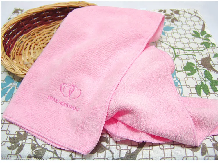 Microfiber Filter Fabric Dry Fit Embroidered Glass Cleaning Cloth/hair