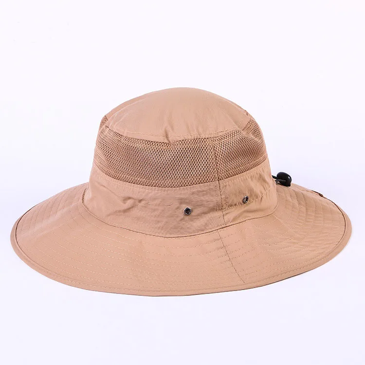 Wholesale Good Quality Logo Design Blank Plain Custom Straw Fishing Hat