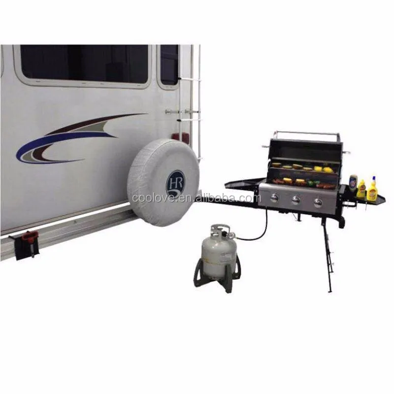 Coleman Road Trip Grill To Connect My Travel Trailer Propane Quick Hose