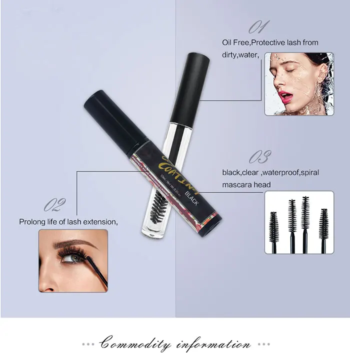 Lash Coating Sealant Water Proof Eyelash Sealer Eyelash Extension