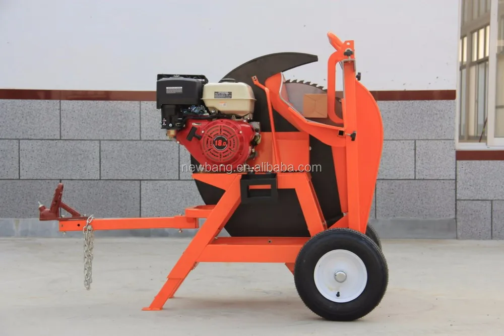 Strong log saw with optional engine brand for chopping wood on sale