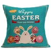 Best Gift For Spring Season's Greetings Happy Easter Covers Beautiful Large Easter Pillow