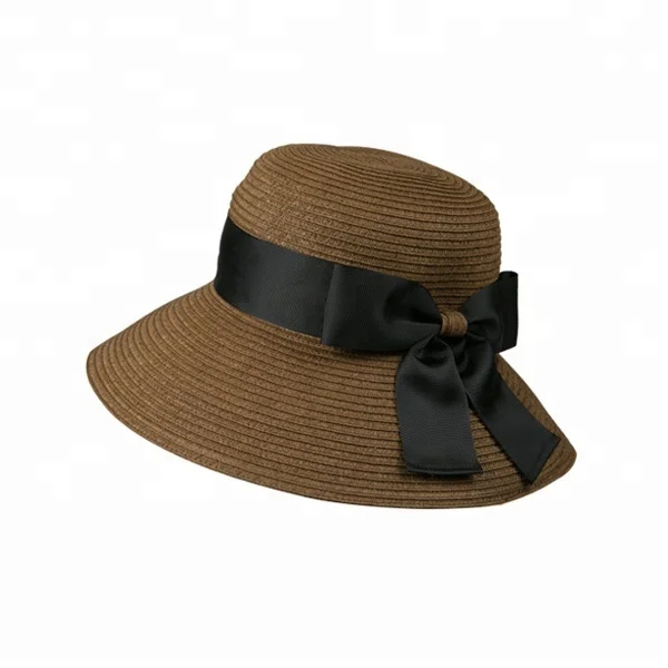 Women Ribbon Hat Floppy Large Beach Sun Straw Women Ribbon Hat Floppy Large Beach Sun Straw Elegant Cap Product On