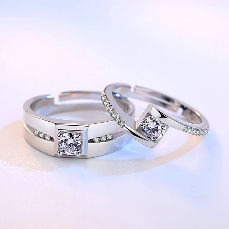Венчальные кольца серебро
