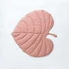 2019 INS Hot Leaves Shape Sale Pink Leaf Blanket Kids Game Mat Baby Play Mat