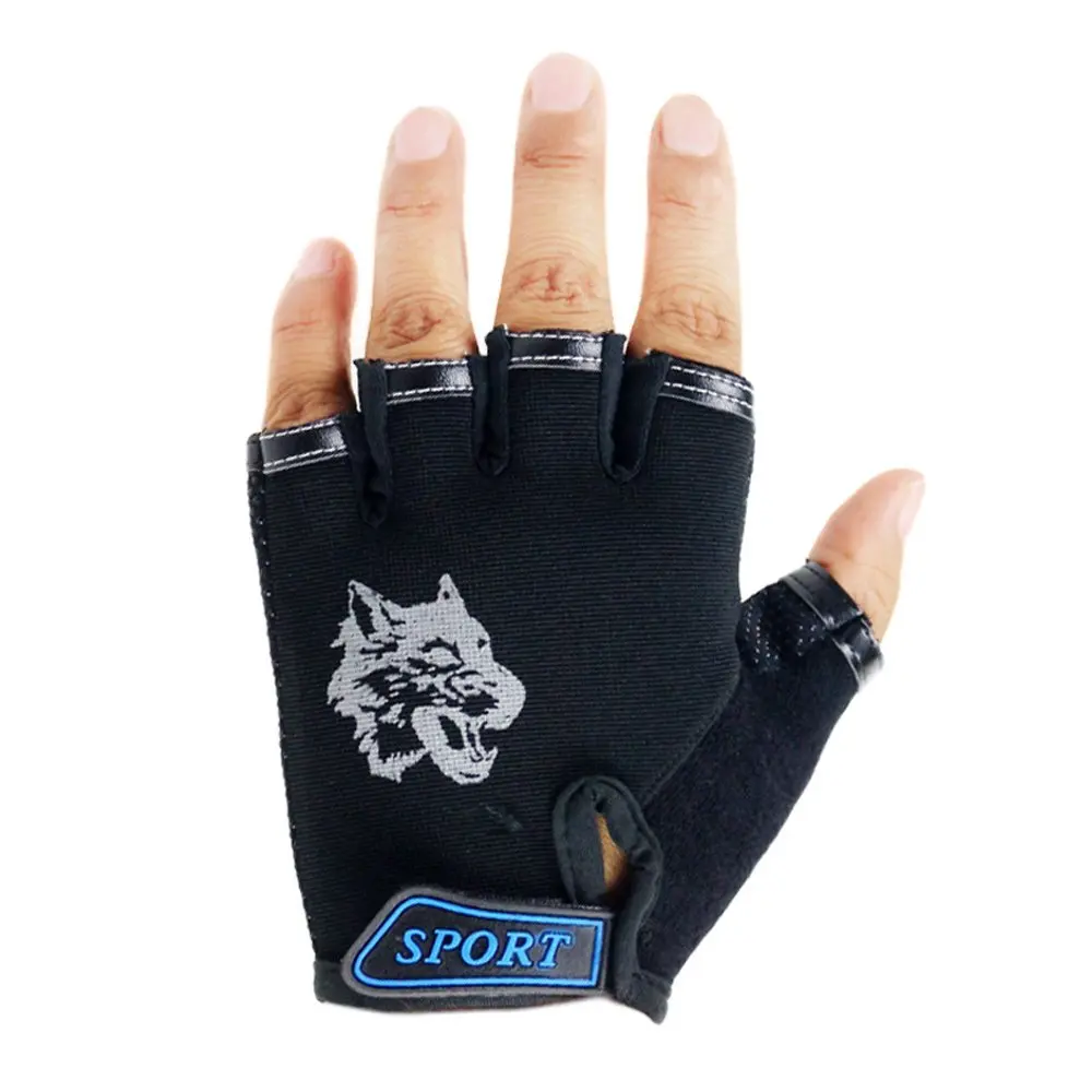 Cycling Gloves for Kids Boy Girl Biking Half Finger Fingerless Training...