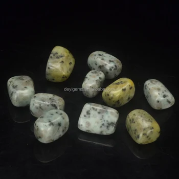 Light Blue Green Granite Tumbled Stones Polished Gemstone Light Blue Green Granite Tumbled Stones Polished Gemstone For Home Decor