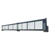 easy assemble collapsible residential sliding retractable door electric folding industrial gate SGL-01