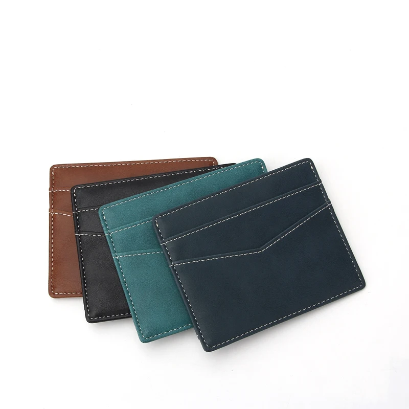 2018 Manufacture Gift Set Men Card Holder And Men Leather Wallet Buy