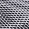 White 100 polyester 3d hexagonal ail mesh fabric for cushion