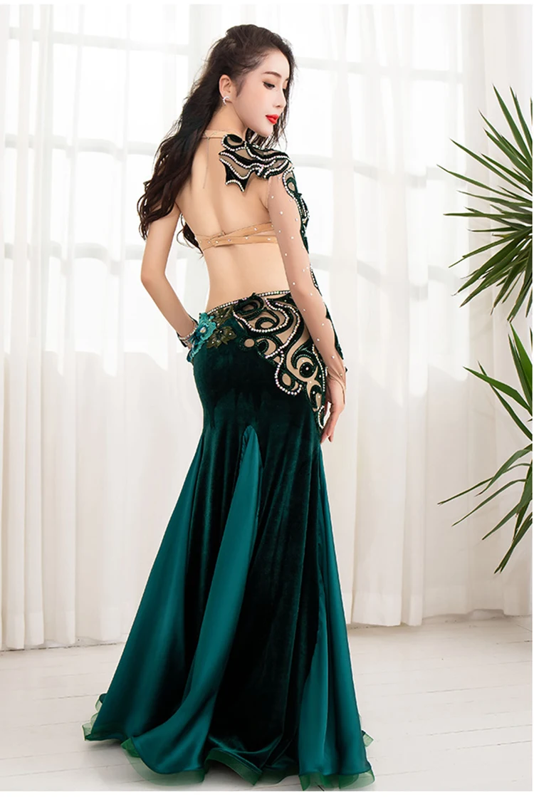 Qc3007 Wuchieal New Design Professional Arabic Belly Dance Costume Buy Belly Dance Costume 2522