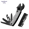 Professional ergonomic design outdoor pocket multi-purpose knife and screwdriver multi tool