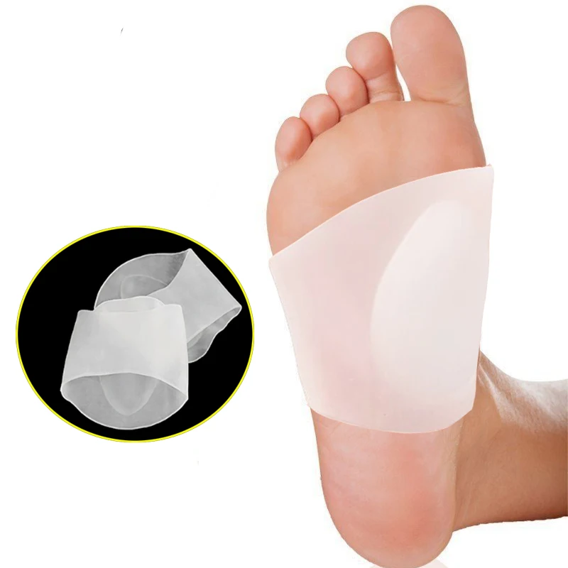 Foot Heel Pain Relief Plantar Fasciitis Insole Pads Arch Support Shoes Insert CN