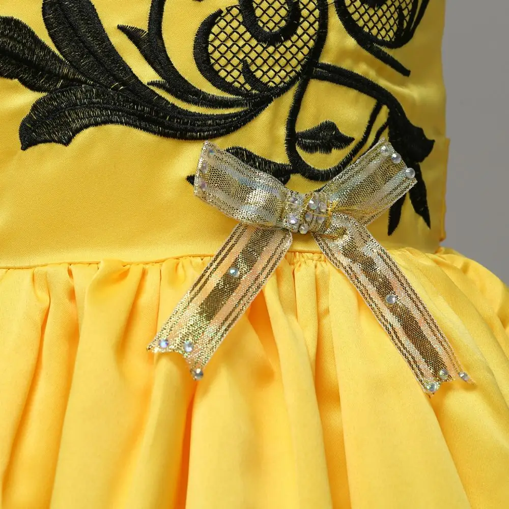 2017 Baby Girl Party Dress Children Frocks Designs Flower Girl Dresses