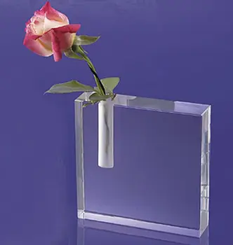 Restaurant Table Acrylic Single Flower Vases Buy Restaurant