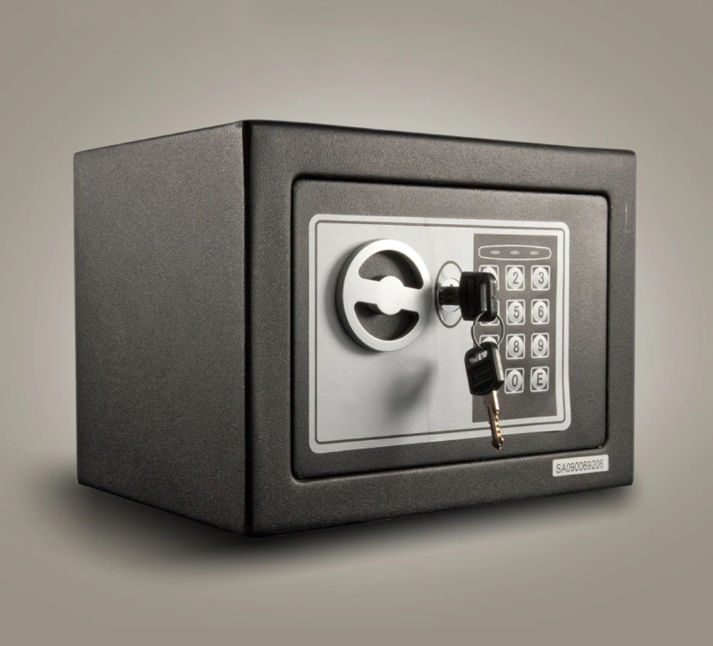 Mini Steel Gift Digital Fireproof Safe Deposit Locker 
