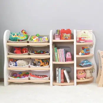 book and toy shelf