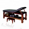 Functional Wooden ayurveda oil Panchakarma Massage Table massage bed