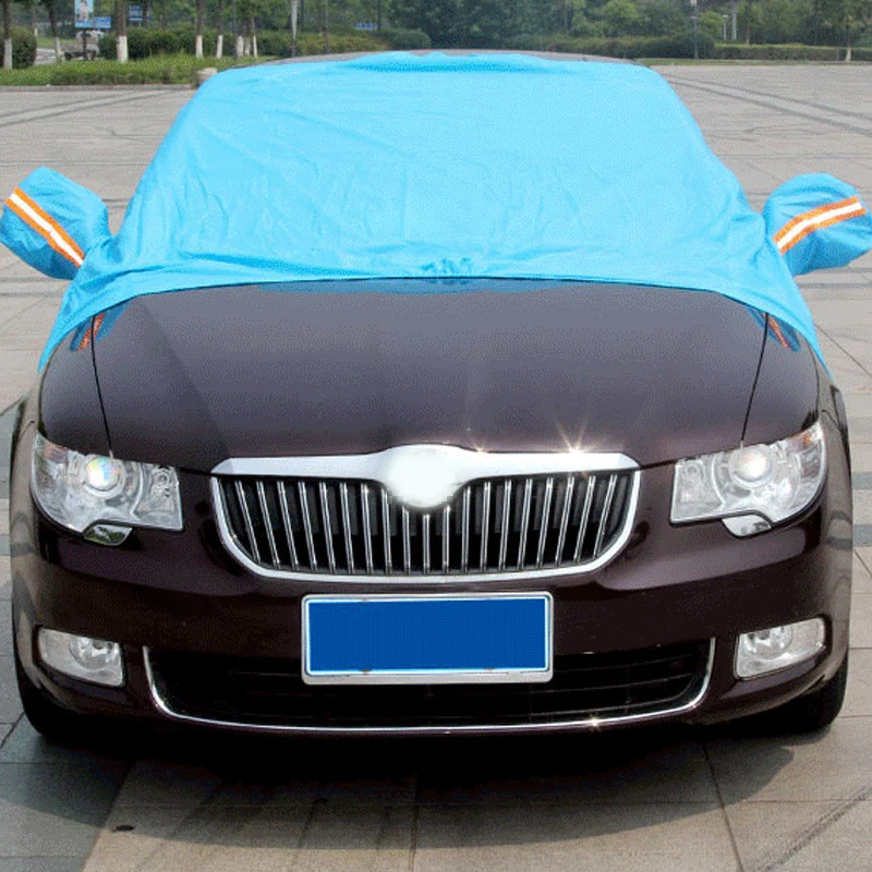 Housse Couverture Pare-Brise Voiture Auto Protection Soleil Neige 238x169cm