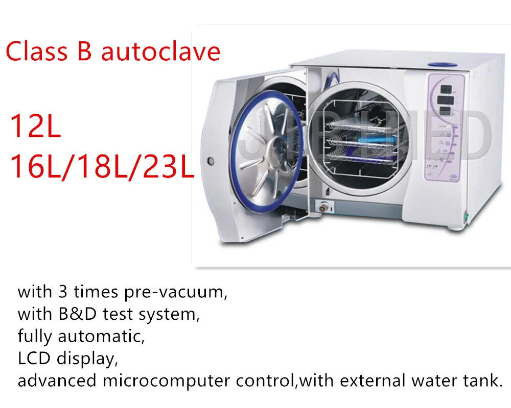 Class B 12l Dental Autoclave Handpiece Or Beauty Tools Sterilizer Buy