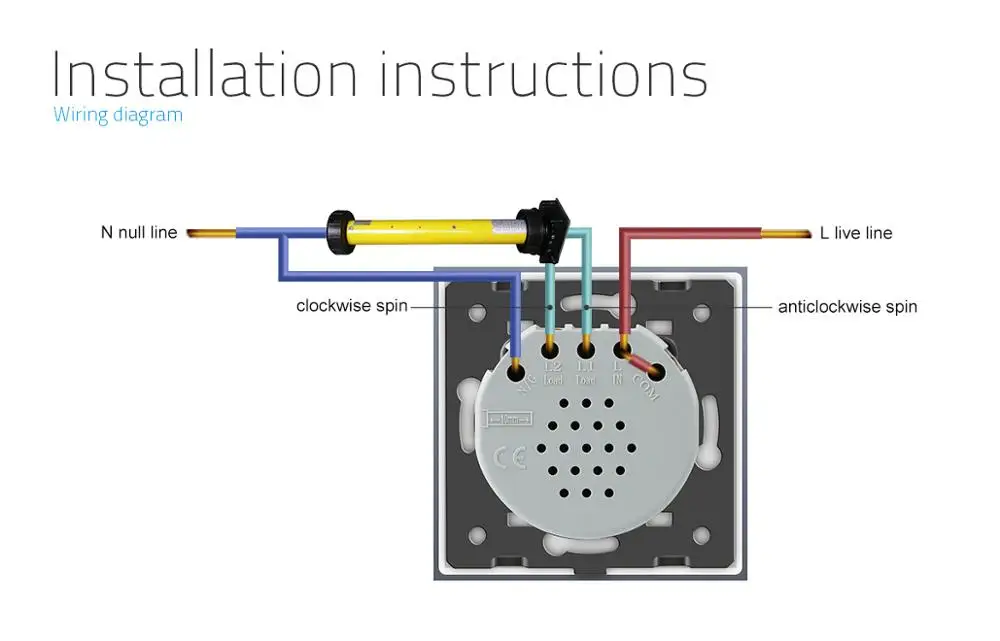 Livolo touch control switch схема