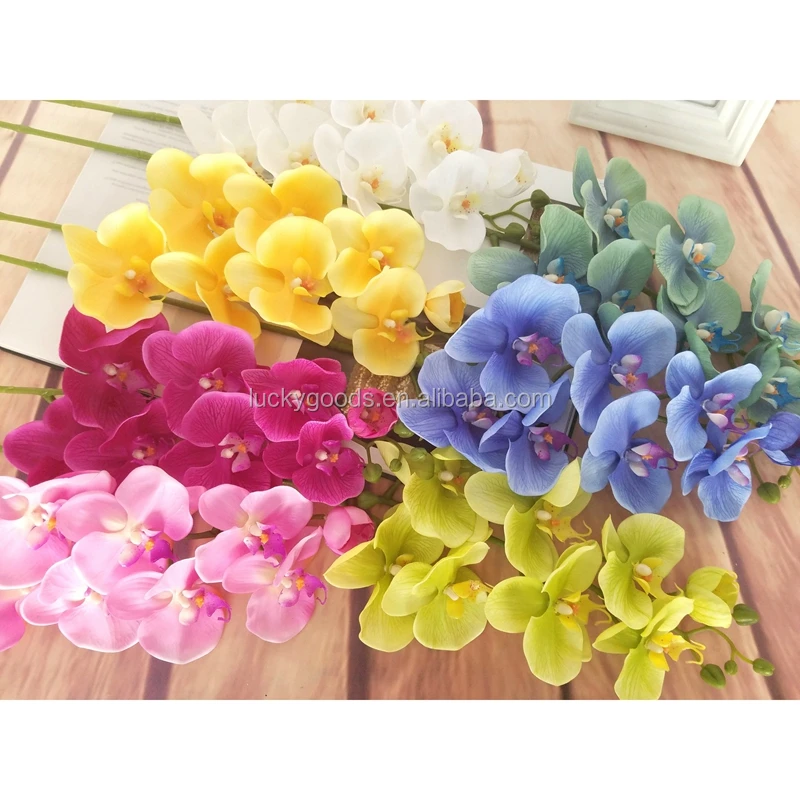 Lf623 7 Heads Silk Hydrangea Flower Color Hydrangea Flower Bush