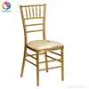 Hot sale Chiavari chair with cushion resin/metal/iron/aluminum for wedding