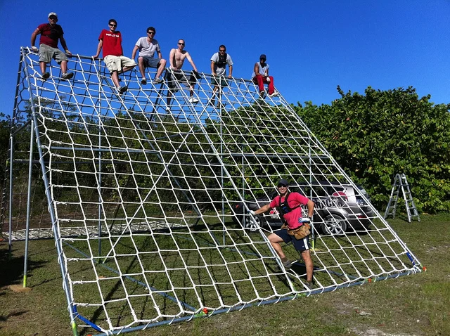 cargo net for climbing frame