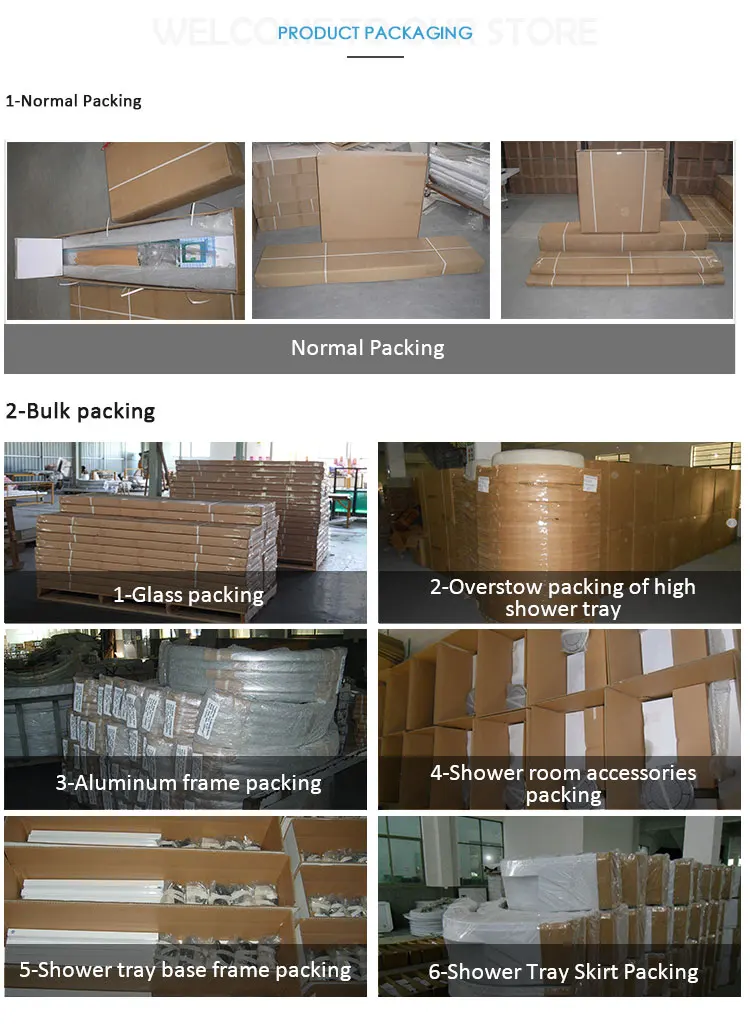 Cheap Price Self Contained Steam Bath Fibreglass Shower Cubicle With