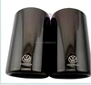 High Quality New Stainless Steel Exhaust Tail Pipes 304 For V W Golf MK 7 Black Color Decoration Parts