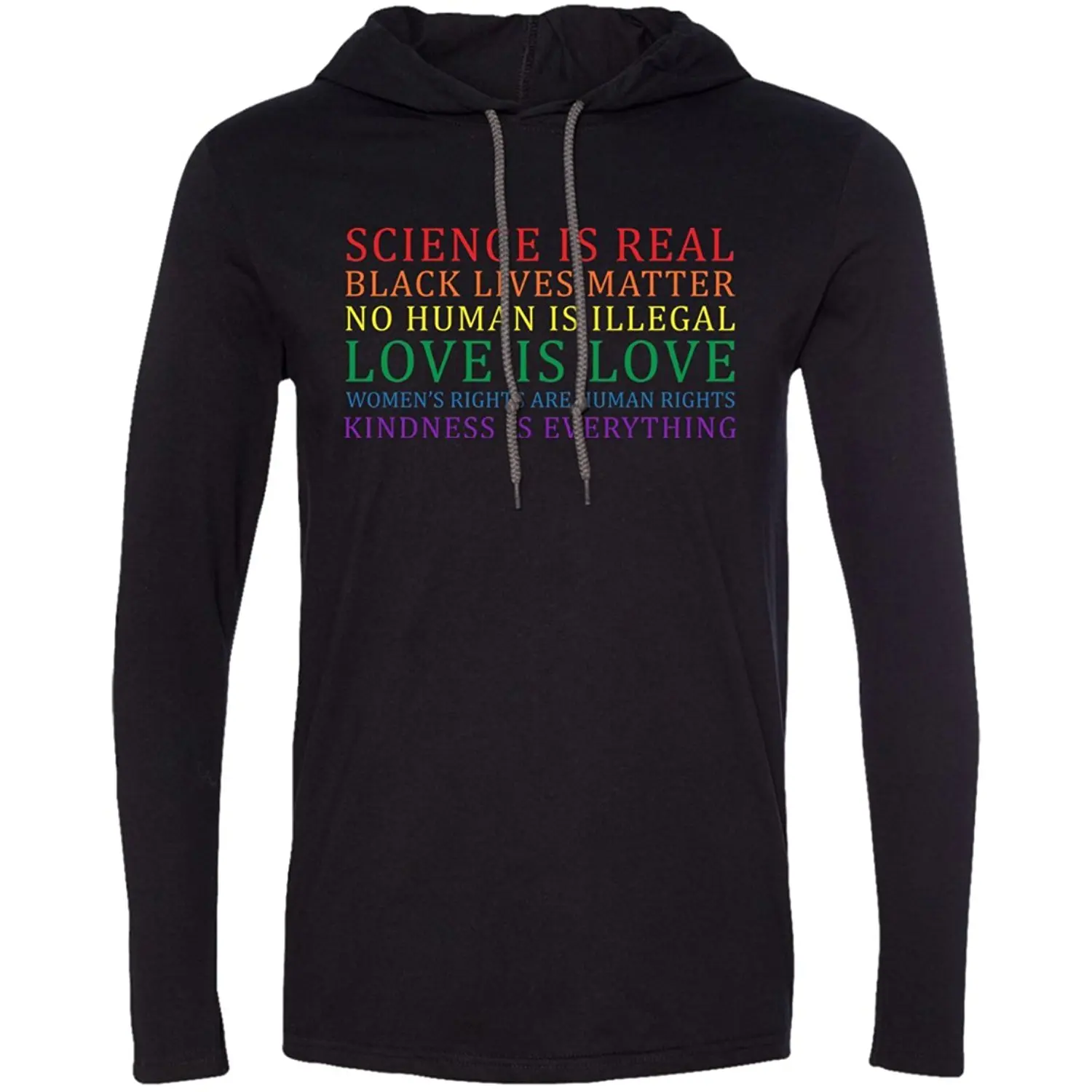 Science is real Black lives matter tshirt hoodie