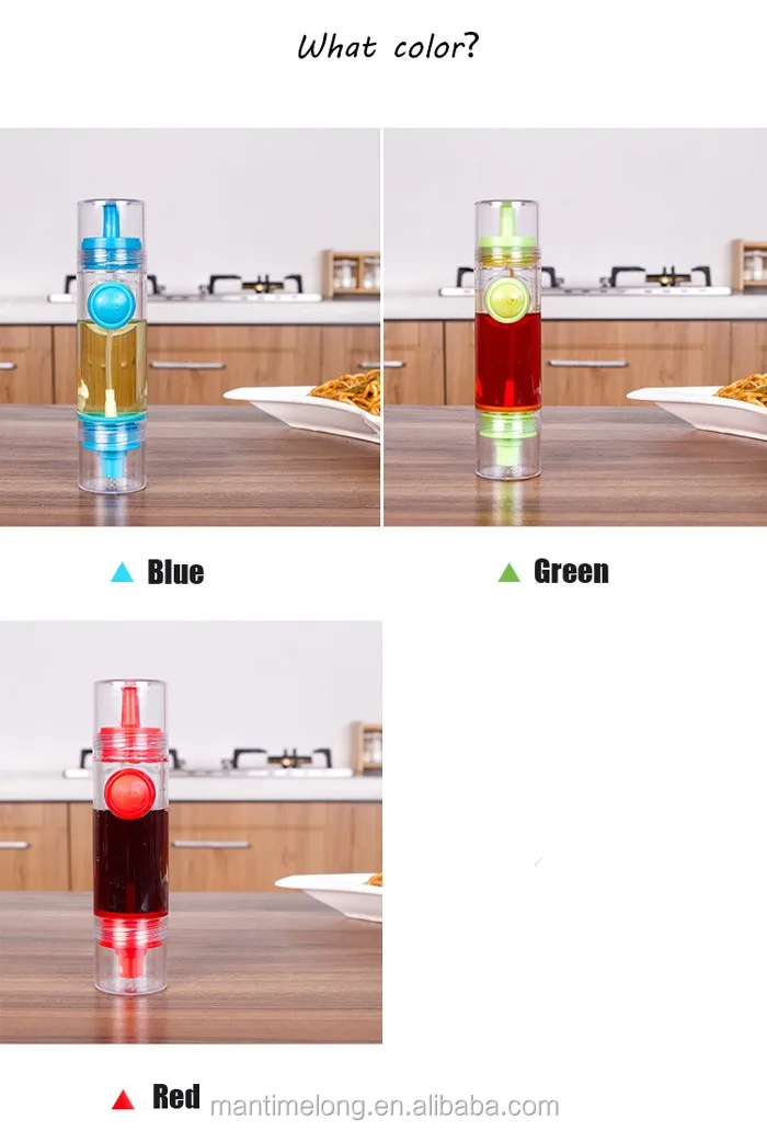BW#A 2 in 1 Cooking Olive Oil Sprayer Dispenser Cruet Kitchen Pastry Tools