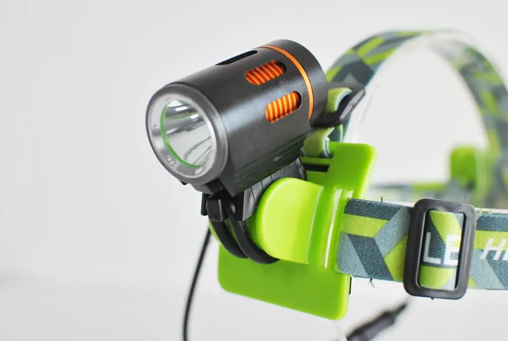 可充电固定变焦头灯超明亮 led 煤矿矿工头盔野营头灯