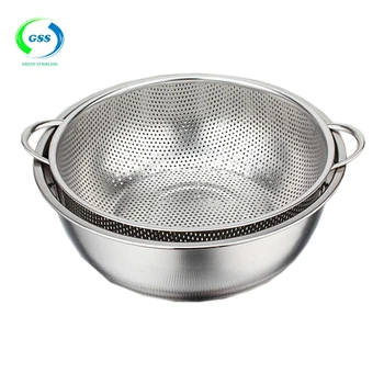 Whole China Long Handle Extra Large Colander With Small Hole Whole China Long Handle Extra Large Colander With Small Hole