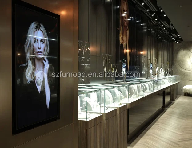 Contemporary Retail Jewelry Store Design For Jewelry Shop Decoration