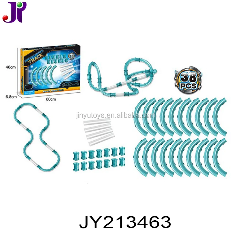 27pcs 2.4g Remote Control Laser Chariot Track Car Toy Electronic Car