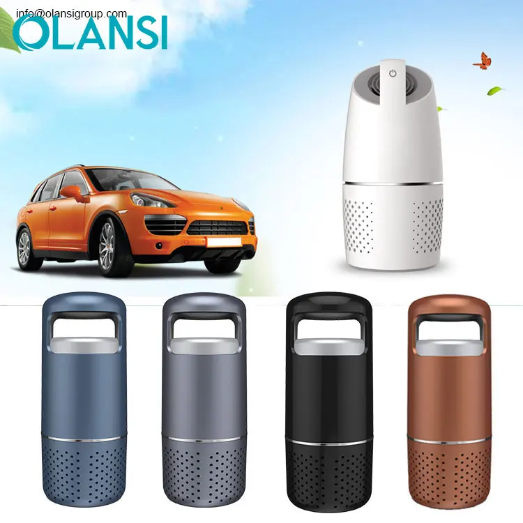 Office Desktop Home Use 5V 12V mini carro purificador de ar