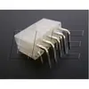 4.20mm pitch single row 3 pin right angle PCB female connector and header