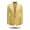 New design bespoke long sleeves 100% polyester lining formal 2 pieces suit