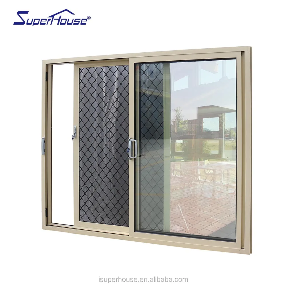 Florida Miami-Dade County Approved NFRC Hurricane impact resistant impact glass slider door