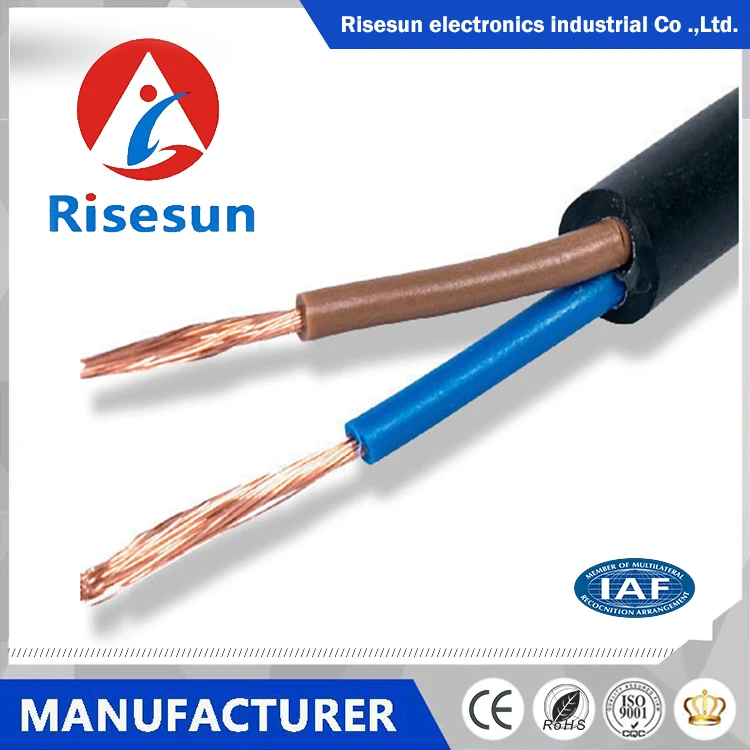 Double Core Pvc Insulated Electric Wire Cable Roll Electrical Wire 1