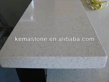 Man Made White Sparkle Quartz Stone Countertop Buy Sparkle