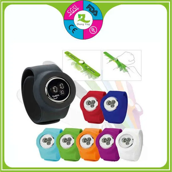 Popular Silicone Slap Band Kids Watch Buy Kids Watch,Watch,Kids Slap