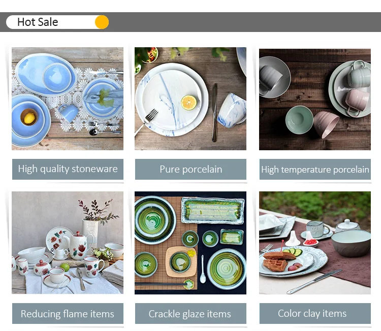 10.75" Wholesale Ceramic Plates/ Bulk Ceramic Plates/ Hand Made Ceramic