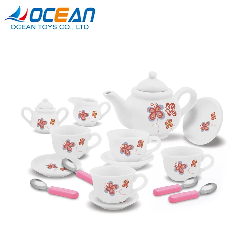 ceramic tea set for girl