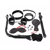 8 Pcs/Set Leather Bondage Restraints Bed Belt Strap Slave Fetish Bondage Kit Rope Bondage Gear Sex Toys For Couples