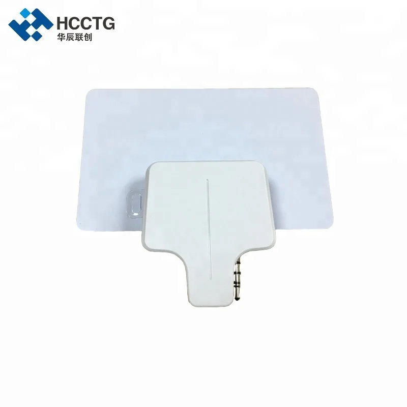 3.5mm Headphone Audio Jack I phone Mini Portable Magnetic Mobile Card Reader ACR31