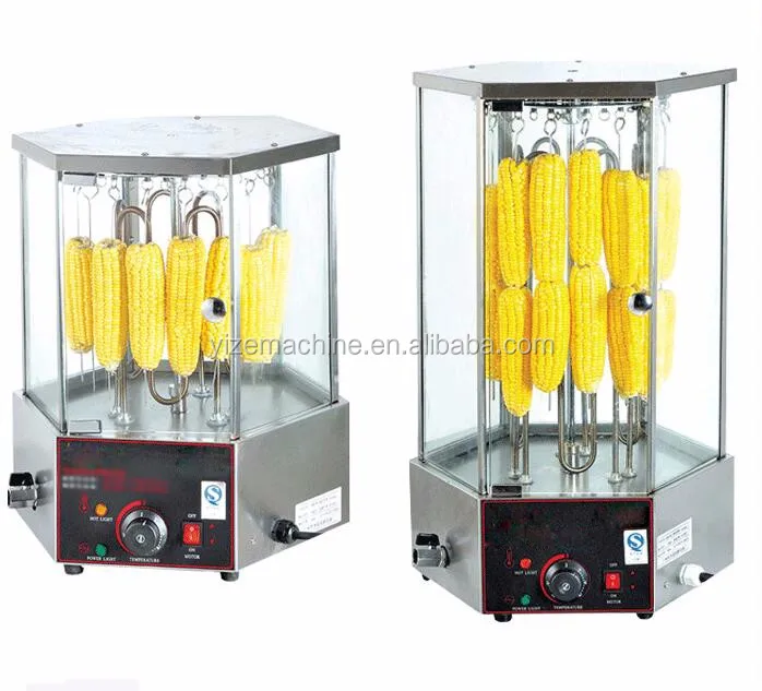 Stainless Steel Electric Corn Maize Roaster Oven Sweet Corn Roasting